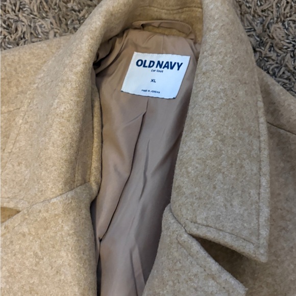 Old Navy Tan Trench Coat - Picture 3 of 3